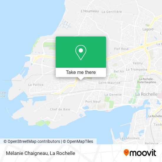 Mélanie Chaigneau map