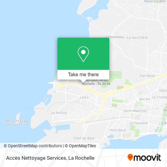 Accès Nettoyage Services map