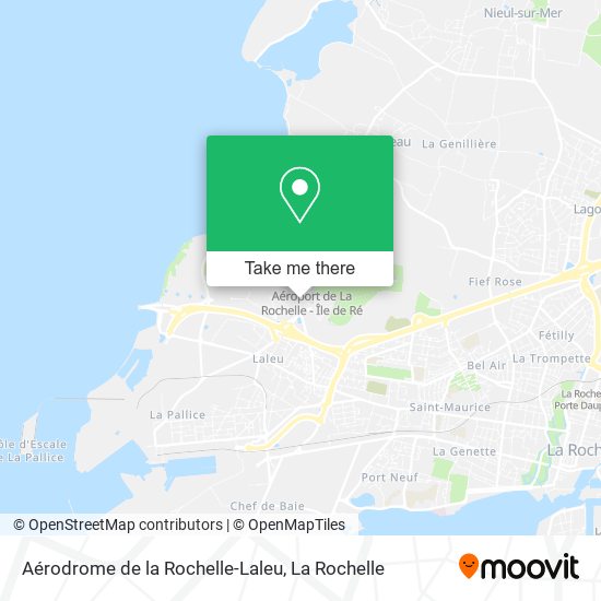 Aérodrome de la Rochelle-Laleu map