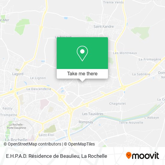 E.H.P.A.D. Résidence de Beaulieu map