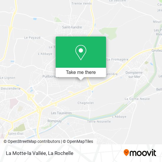 La Motte-la Vallée map