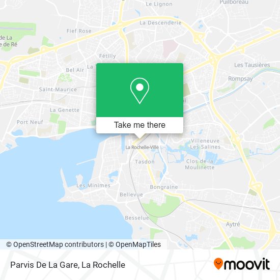 Parvis De La Gare map