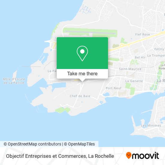 Objectif Entreprises et Commerces map