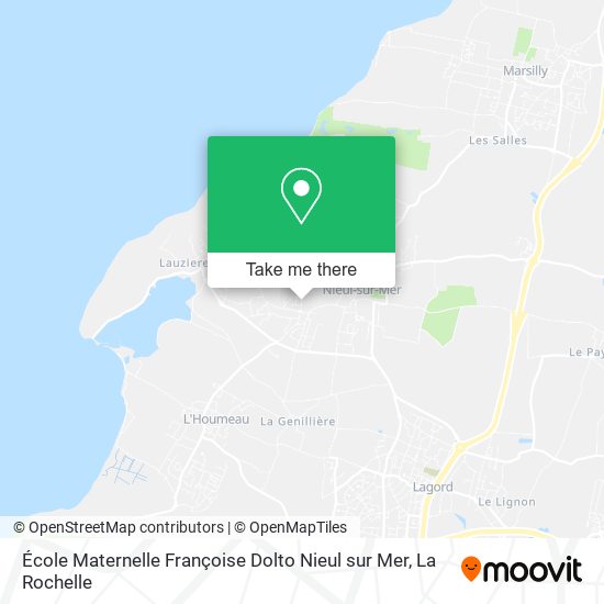 École Maternelle Françoise Dolto Nieul sur Mer map