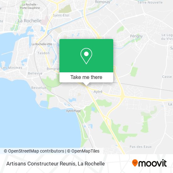 Artisans Constructeur Reunis map