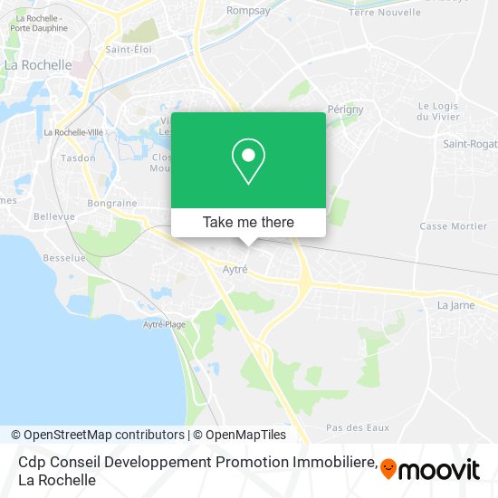 Cdp Conseil Developpement Promotion Immobiliere map