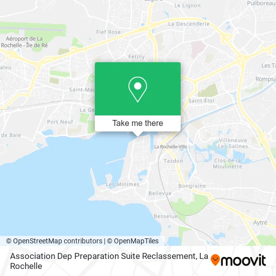 Association Dep Preparation Suite Reclassement map