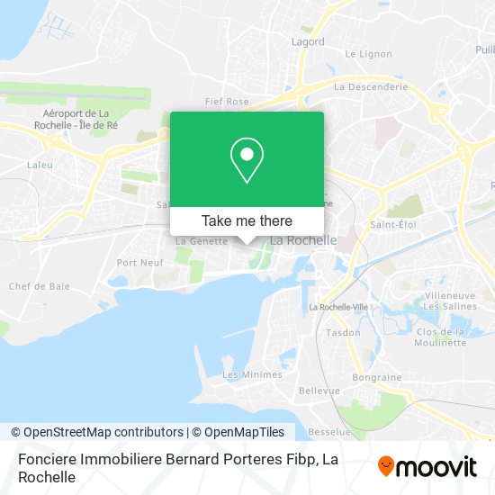 Fonciere Immobiliere Bernard Porteres Fibp map