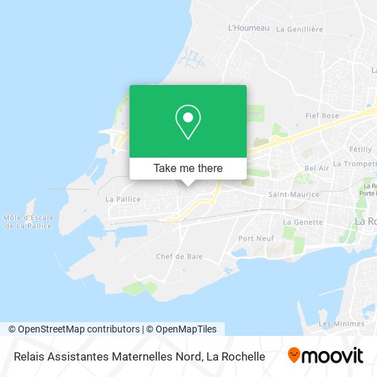 Relais Assistantes Maternelles Nord map