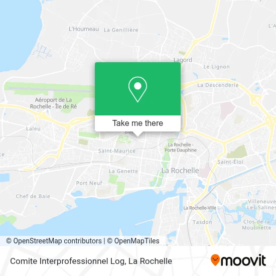 Comite Interprofessionnel Log map