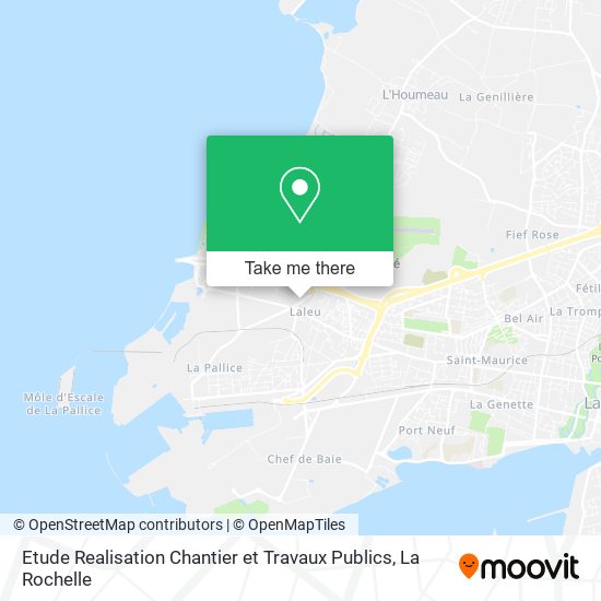 Etude Realisation Chantier et Travaux Publics map