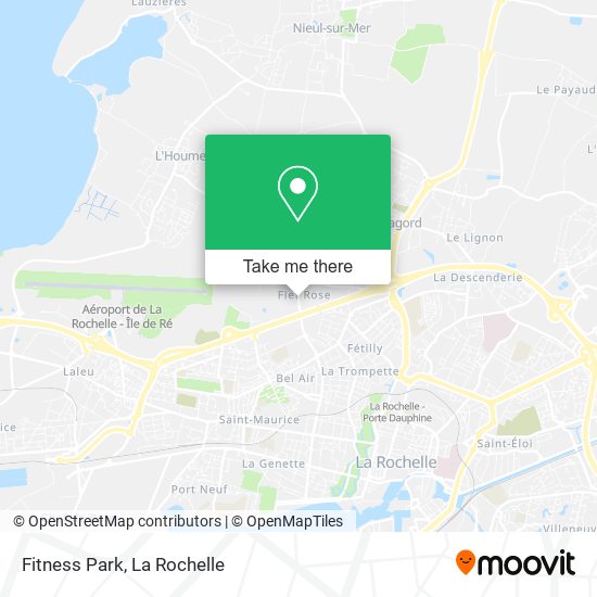 Mapa Fitness Park