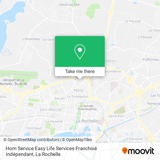 Hom Service Easy Life Services Franchisé Indépendant map