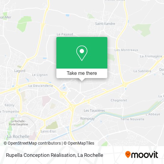 Rupella Conception Réalisation map
