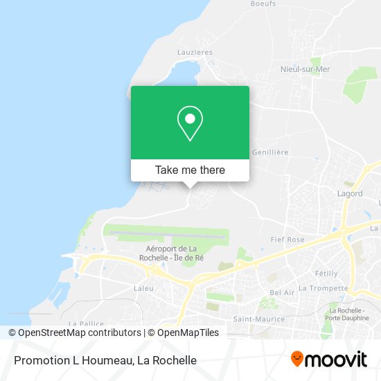 Promotion L Houmeau map