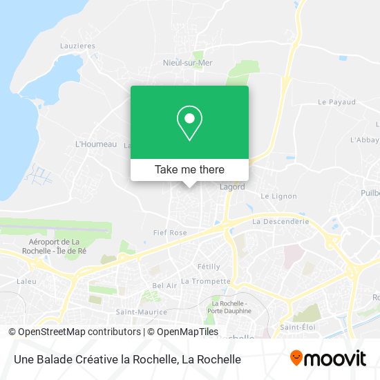 Une Balade Créative la Rochelle map