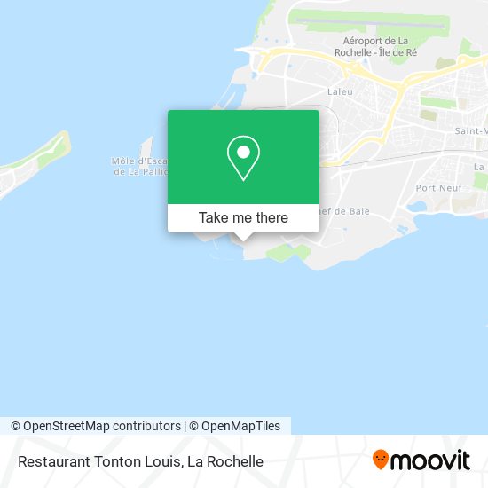 Restaurant Tonton Louis map