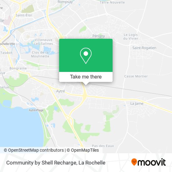 Mapa Community by Shell Recharge