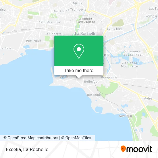Excelia map