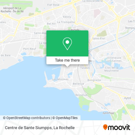 Centre de Sante Siumpps map