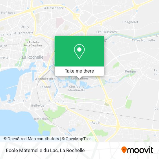 Ecole Maternelle du Lac map