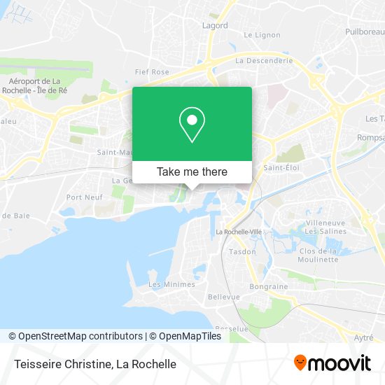 Teisseire Christine map