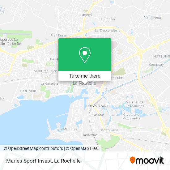 Mapa Marles Sport Invest