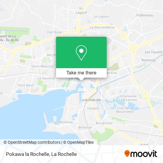 Pokawa la Rochelle map