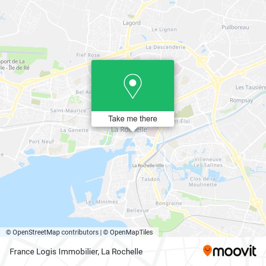 France Logis Immobilier map