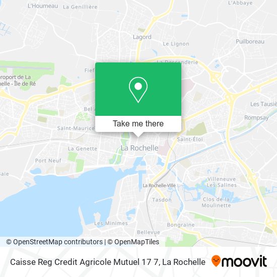 Mapa Caisse Reg Credit Agricole Mutuel 17 7