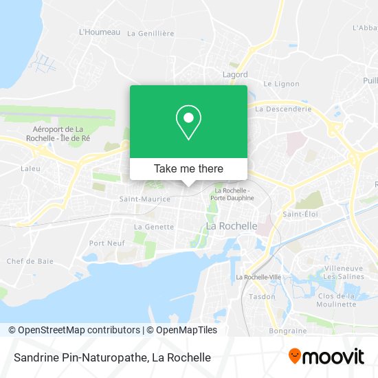 Sandrine Pin-Naturopathe map