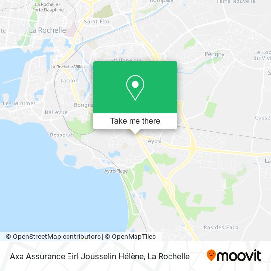 Axa Assurance Eirl Jousselin Hélène map