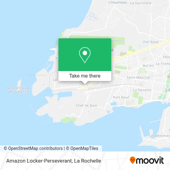 Amazon Locker-Perseverant map