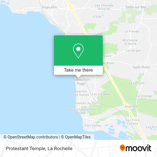 Temple Protestant map