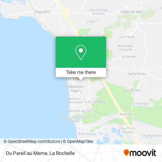 Du Pareil au Meme map