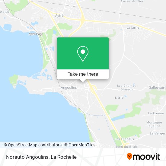 Norauto Angoulins map
