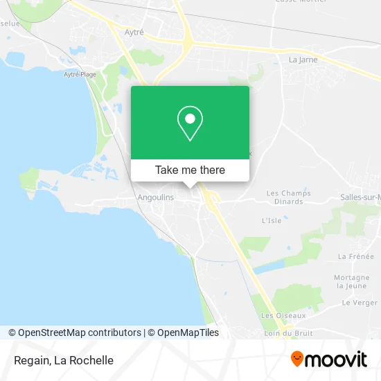 Regain map