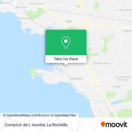 Comptoir de L Insolite map