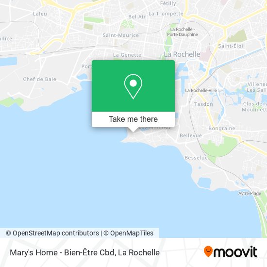 Mary's Home - Bien-Être Cbd map
