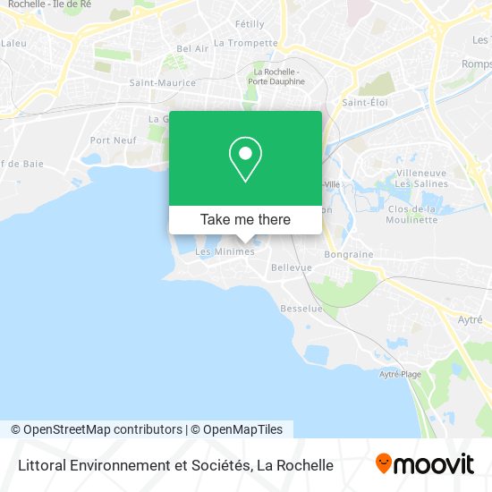 Littoral Environnement et Sociétés map