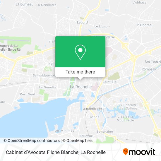 Cabinet d'Avocats Fliche Blanche map