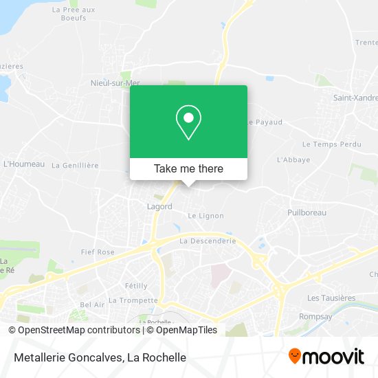 Mapa Metallerie Goncalves