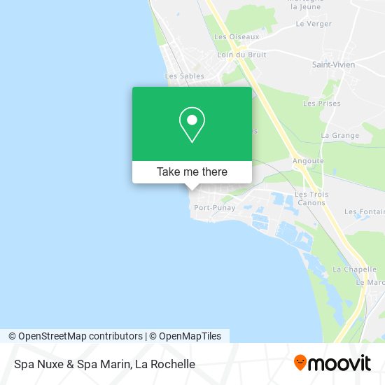 Spa Nuxe & Spa Marin map