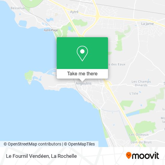 Le Fournil Vendéen map