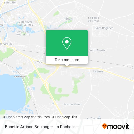 Banette Artisan Boulanger map