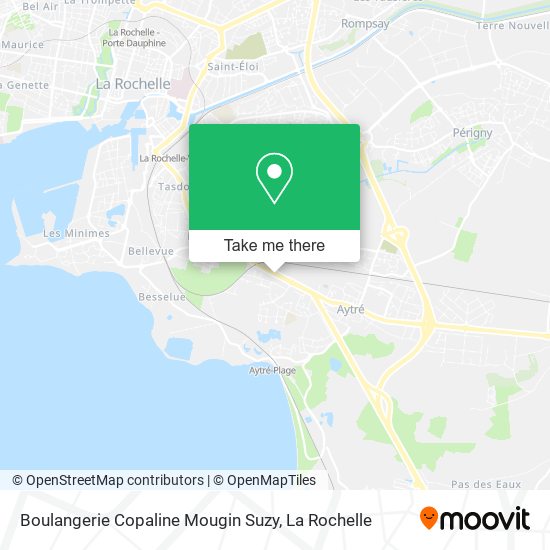Boulangerie Copaline Mougin Suzy map