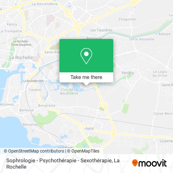 Sophrologie - Psychothérapie - Sexothérapie map