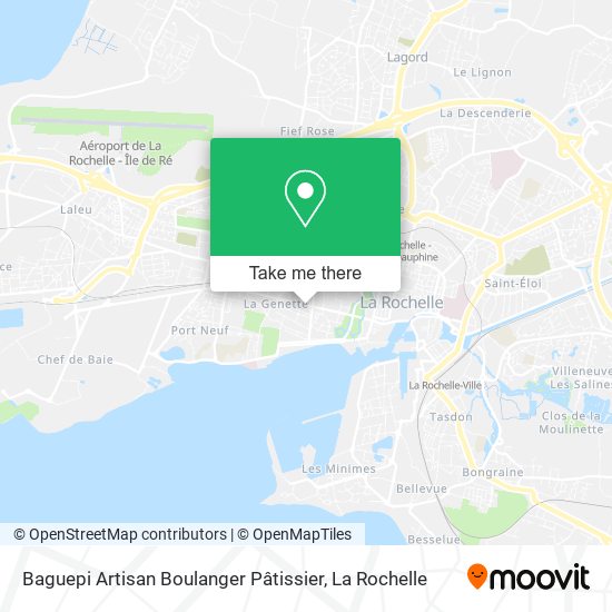 Baguepi Artisan Boulanger Pâtissier map