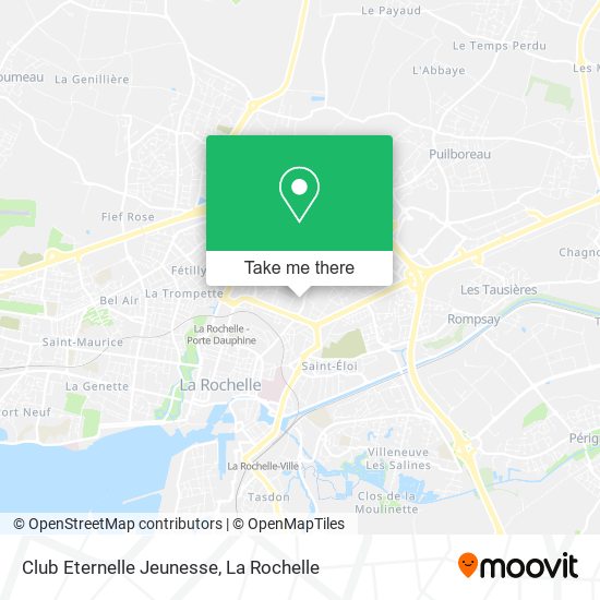 Club Eternelle Jeunesse map