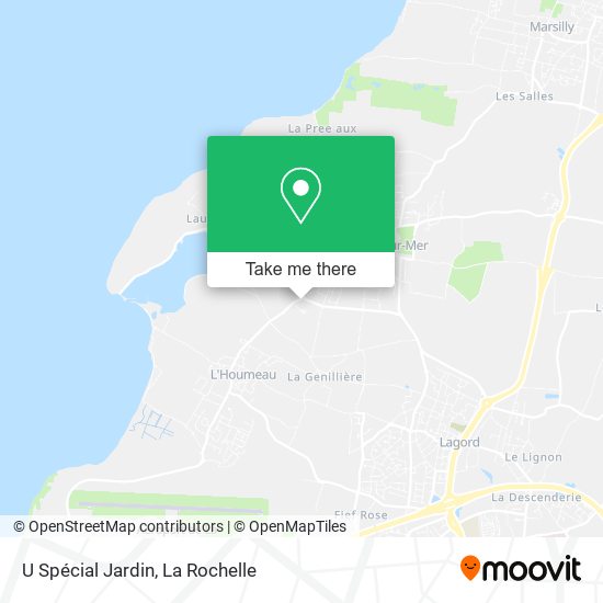 U Spécial Jardin map